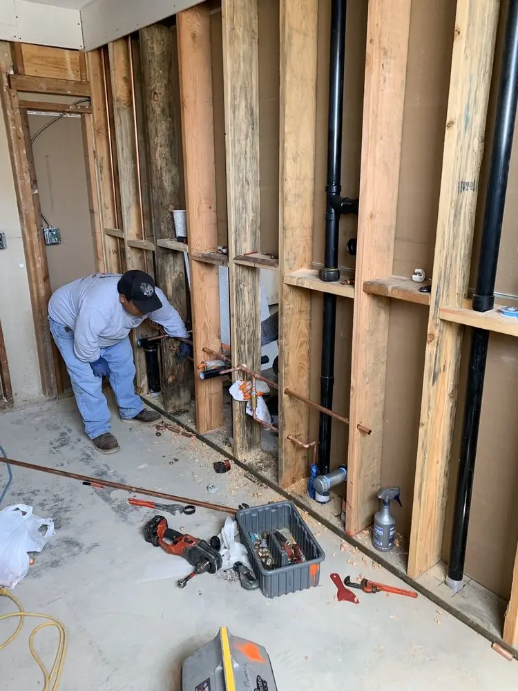 Commercial rough-in plumbing for Commercial Plumbing in Carterville